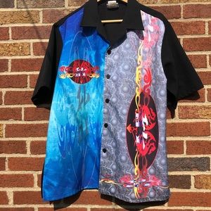 WD SPORTSWEAR Men's Size Large Samurai Bowling Shirt